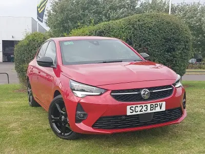 Used Vauxhall Corsa 75 HP (55 kW) 2023 Red Hatchback