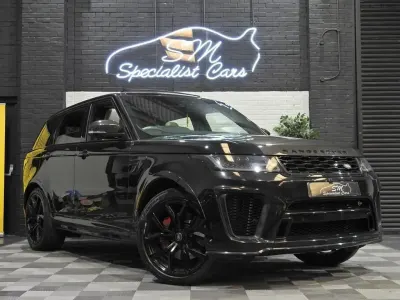 Second-hand Land Rover Range Rover Sport SVR 2019 Negru SUV