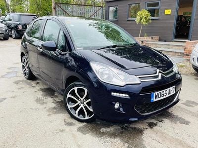 Used Citroën C3 Platinum 82 HP (60 kW) 2016 Blue Hatchback