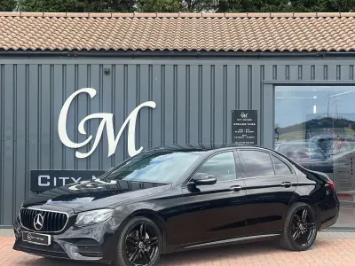 Used Mercedes E220 AMG Line Premium Plus 194 HP (142 kW) 2018 Black Sedan