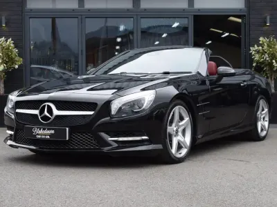 Käytetty Mercedes SL350 AMG 2014 Musta Avoauto