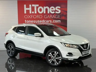 Used Nissan Qashqai N-Connecta 150 HP (110 kW) 2019 White SUV