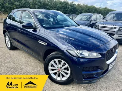 Used Jaguar F-Pace Prestige 180 HP (132 kW) 2017 Blue SUV
