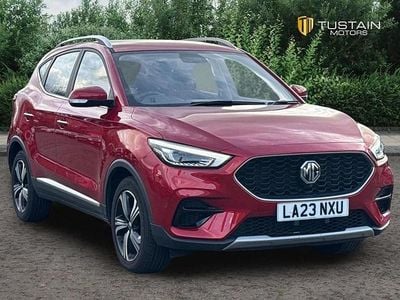 Used MG ZS Excite 106 HP (77 kW) 2023 Red SUV