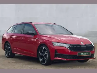 Used Skoda Octavia SportLine 150 HP (110 kW) 2026 Red Estate