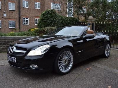 Black Used 2008 Mercedes SL350 Cabriolet | £8,950 (Fair price)
