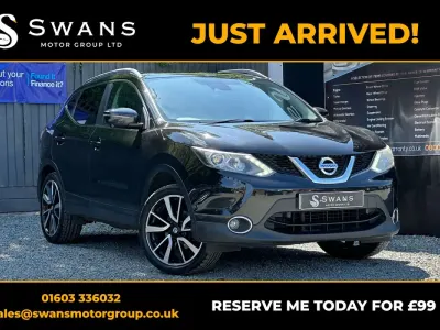 Used Nissan Qashqai S 130 HP (95 kW) 2017 Black SUV