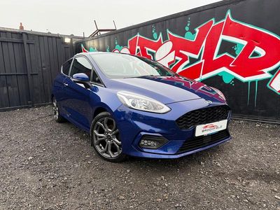 Blue Used 2018 Ford Fiesta ST-Line Hatchback | £6,795 (Fair price)