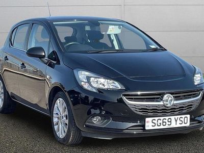Used Vauxhall Corsa 90 HP (66 kW) 2019 Black Hatchback