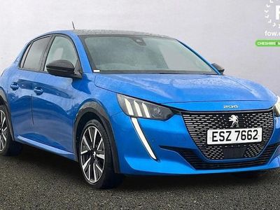 Used Peugeot 208 GT-line 102 HP (75 kW) 2020 Blue Hatchback