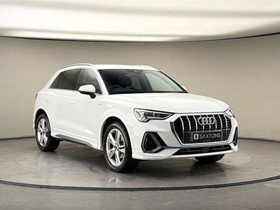 Used Audi Q3 S-Line 150 HP (110 kW) 2023 Arkona white SUV