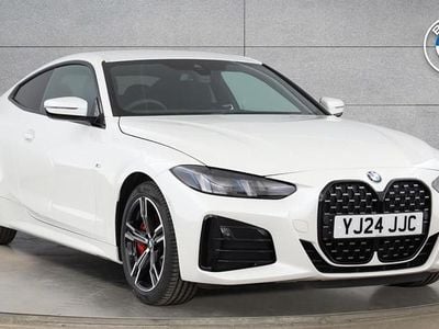 White Used 2024 BMW 420 M Sport Coupe | £35,985 (Fair price)
