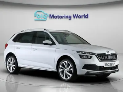 Used Skoda Kamiq SE L Executive 150 HP (110 kW) 2023 White SUV