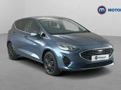Used Ford Fiesta Titanium 101 HP (74 kW) 2023 Blue Hatchback