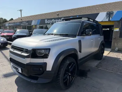 Used Land Rover Defender HSE 300 HP (220 kW) 2021 Silver SUV