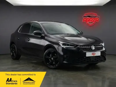 Used Vauxhall Corsa Elite 100 HP (73 kW) 2020 Black Hatchback