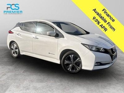 Used Nissan Leaf Tekna 160 kW (218 HP) 2020 White Hatchback