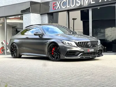 Used Mercedes C63 AMG AMG 476 HP (350 kW) 2018 Grey Coupe