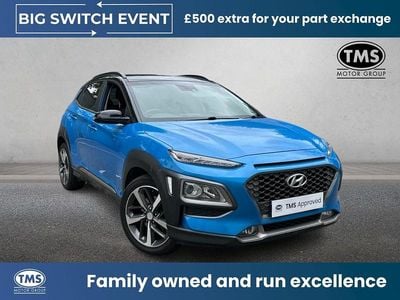 Used Hyundai Kona Premium 2019 Blue SUV