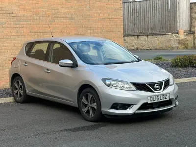 Used Nissan Pulsar Acenta 115 HP (84 kW) 2015 Silver Hatchback