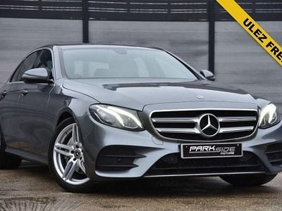 Grey Used 2017 Mercedes E220 AMG line Sedan | £11,295 (Fair price)