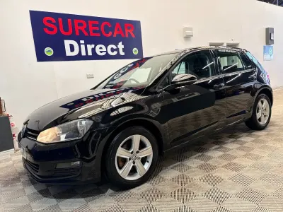 Used VW Golf VII Edition 110 HP (80 kW) 2016 Black Hatchback