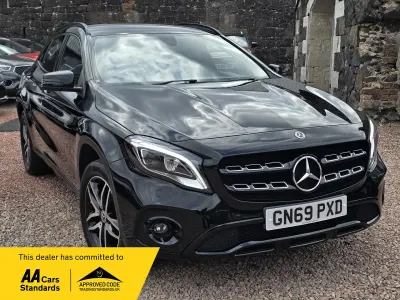 Used Mercedes GLA180 Urban 122 HP (89 kW) 2019 Black SUV