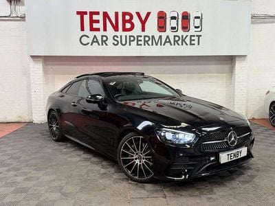 Used Mercedes E220 AMG Line Premium Plus 194 HP (142 kW) 2020 Black Coupe