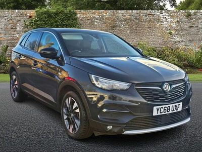Used Vauxhall Grandland X Sport 130 HP (95 kW) 2018 Grey SUV