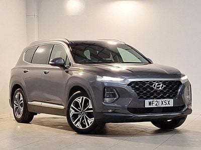 Grey Used 2021 Hyundai Santa Fe Premium SE SUV | £22,498 (Fair price)