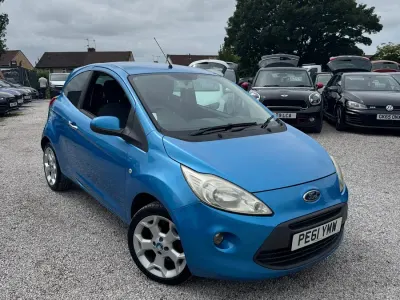 Used Ford Ka Titanium 69 HP (50 kW) 2011 Blue Hatchback
