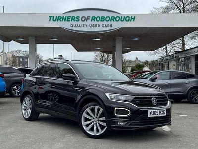 Begagnad VW T-Roc R-line 150 HK (110 kW) 2019 Svart SUV