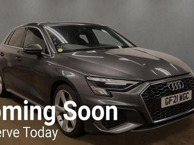 Used Audi A3 Sportback S-Line 150 HP (110 kW) 2021 Grey Hatchback