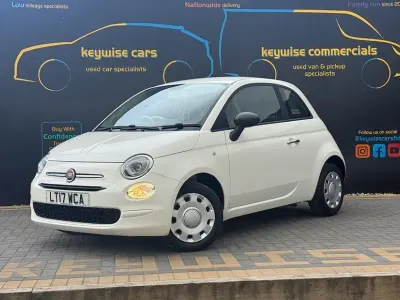 Used Fiat 500 Pop 69 HP (50 kW) 2017 White Hatchback