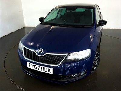 used Skoda Rapid 1.4 SPACEBACK SE SPORT TDI 5d-1 OWNER FROM NEW-TOUCH SCREEN SATNAV-BLUETOOTH-CLIMATE CONTROL-AIR CON