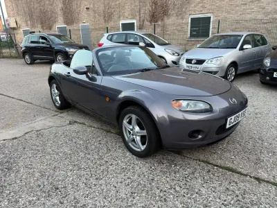 Used Mazda MX5 161 HP (118 kW) 2009 Grey Cabriolet