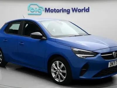 Used Vauxhall Corsa Edition 75 HP (55 kW) 2021 Blue Hatchback