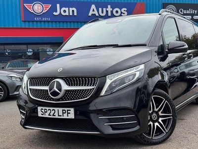 Used Mercedes V300 AMG line 237 HP (174 kW) 2022 Black MPV
