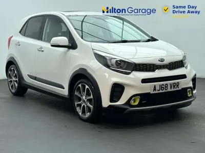 Used Kia Picanto X-Line 83 HP (61 kW) 2018 White Hatchback