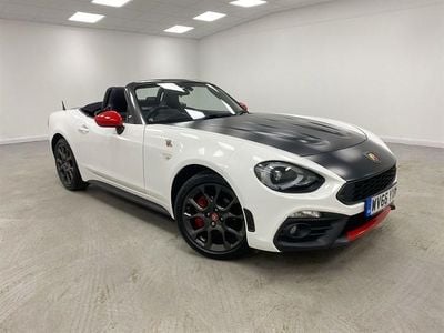 Used Abarth 124 Spider 170 HP (125 kW) 2016 White Cabriolet