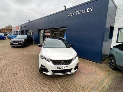 White Used 2020 Peugeot 3008 Premium SUV | £15,295 (Fair price)