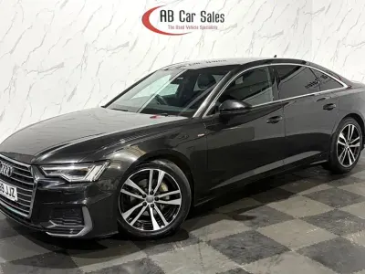 Usado Audi A6 S-Line 204 CV (150 kW) 2020 Gris Berlina