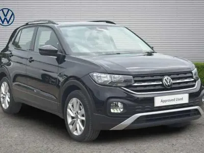 Used VW T-Cross SE 95 HP (69 kW) 2023 Black SUV