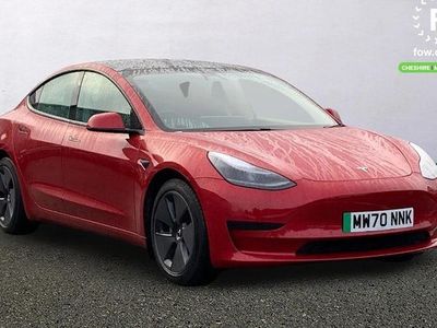Red Used 2020 Tesla Model 3 Standard Range Sedan | £15,899 (Fair price)