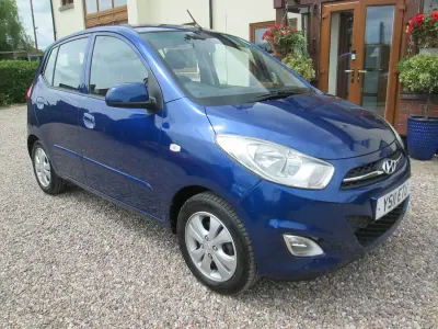 Used Hyundai i10 Active 86 HP (63 kW) 2011 Blue Hatchback