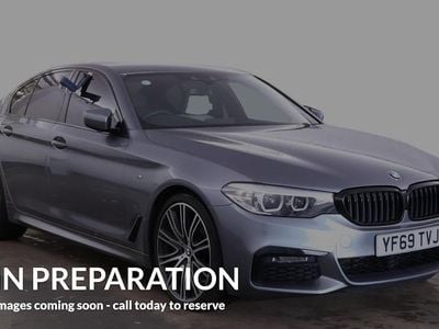 Begagnad BMW 530 M Sport 265 HK (194 kW) 2019 Blå Sedan