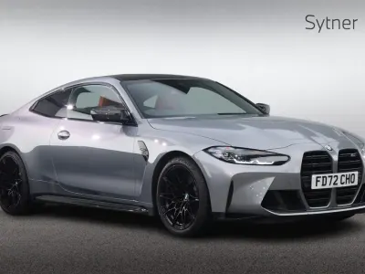Begagnad BMW M4 Competition Edition 503 HK (369 kW) 2022 Grå Sportkupé