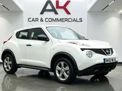Used Nissan Juke Visia 117 HP (86 kW) 2012 White SUV