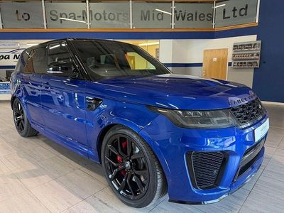 Used Land Rover Range Rover Sport SVR 575 HP (422 kW) 2019 Blue SUV