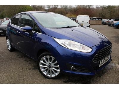 Used Ford Fiesta Titanium X 2015 Blue Hatchback